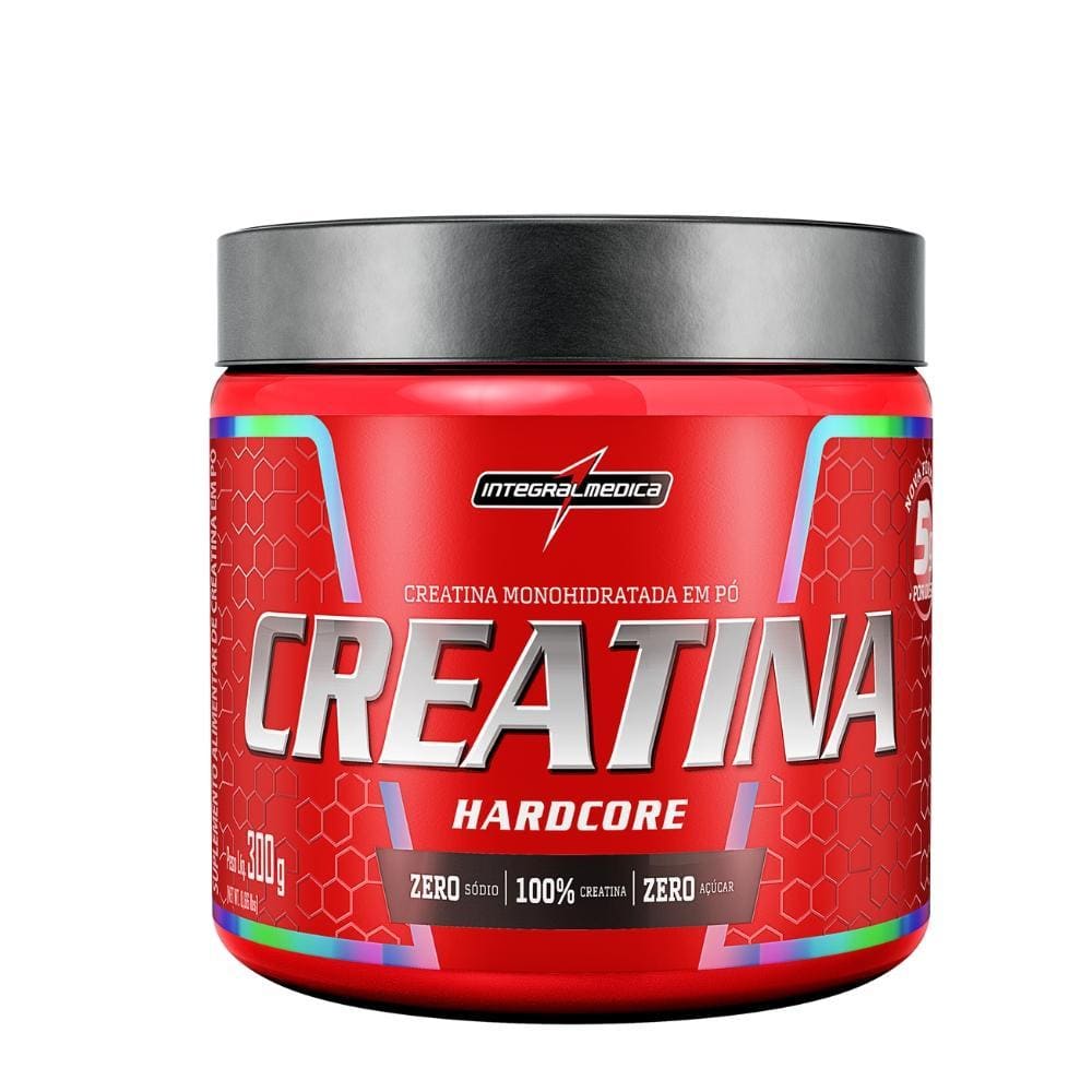 Creatina Monohidratada Integralmédica Hardcore 300g